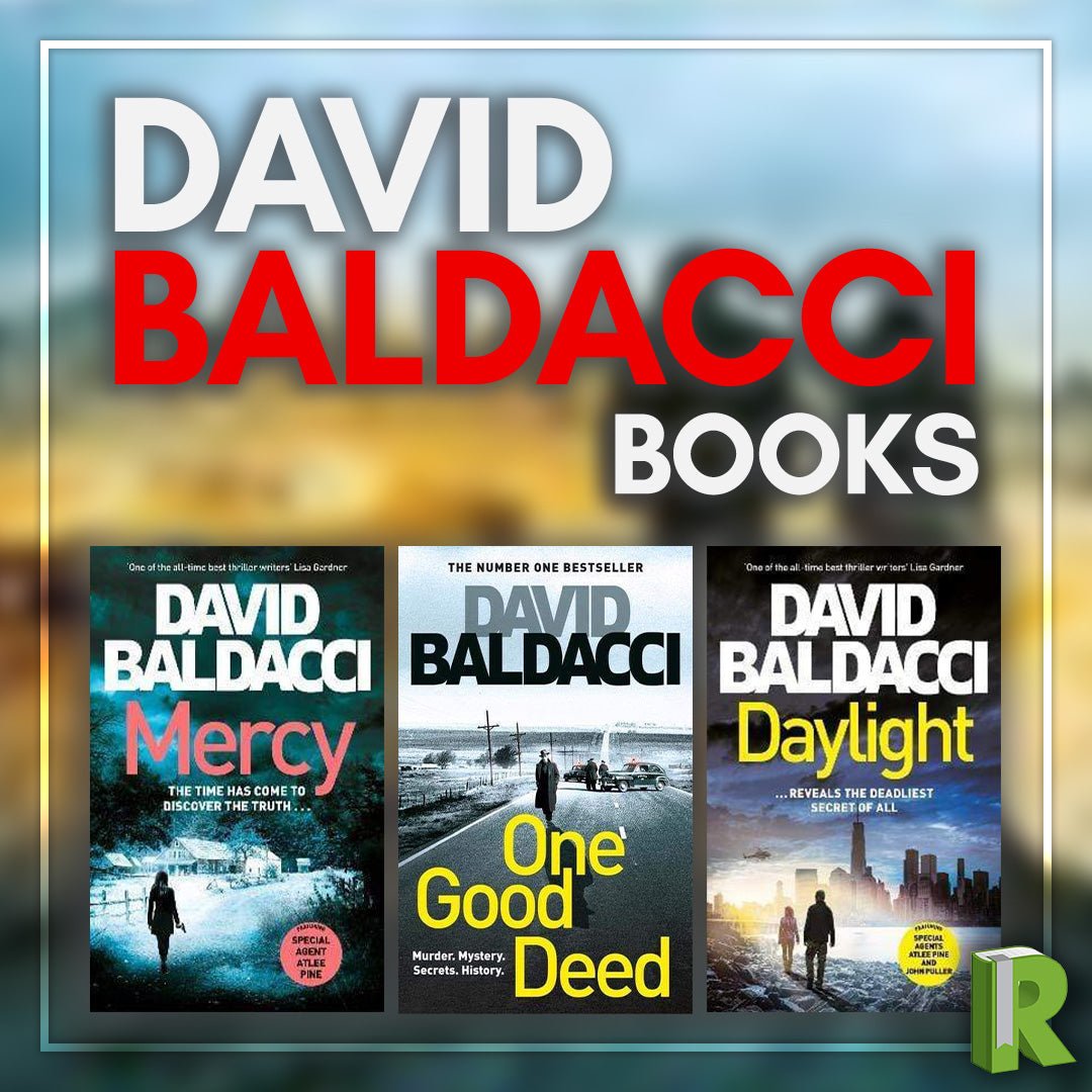 "Mercy" By David Baldacci - Hardcover, Very Good Condition (Atlee Pine Thriller Series)