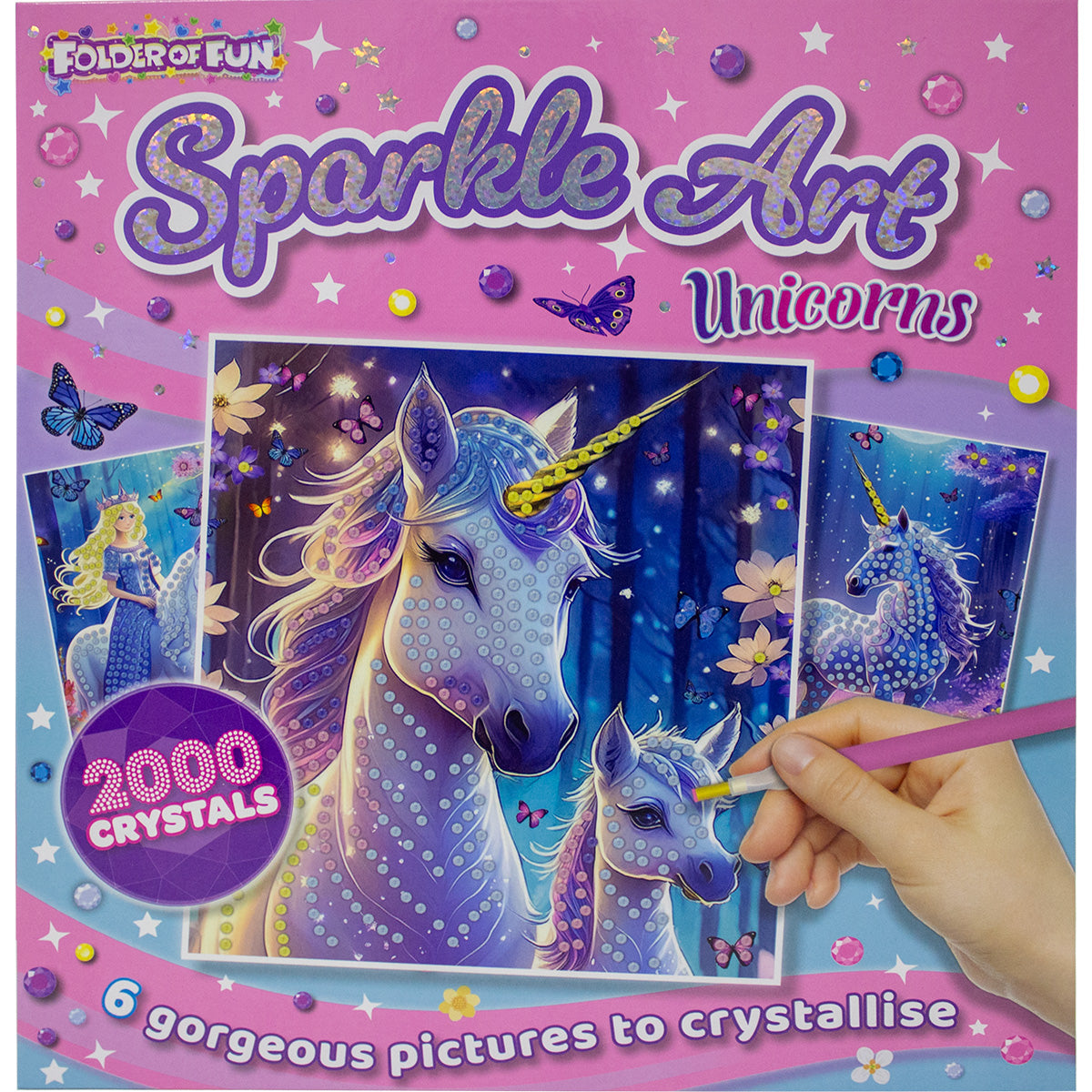 Sparkle Art Unicorns | Readers Warehouse