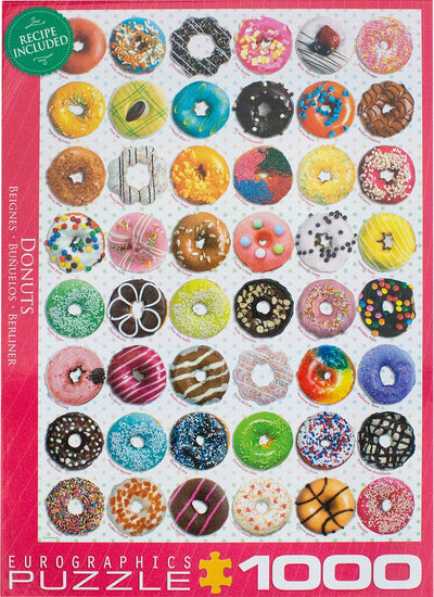 Donuts Tops - 1000 Piece Puzzle - Readers Warehouse