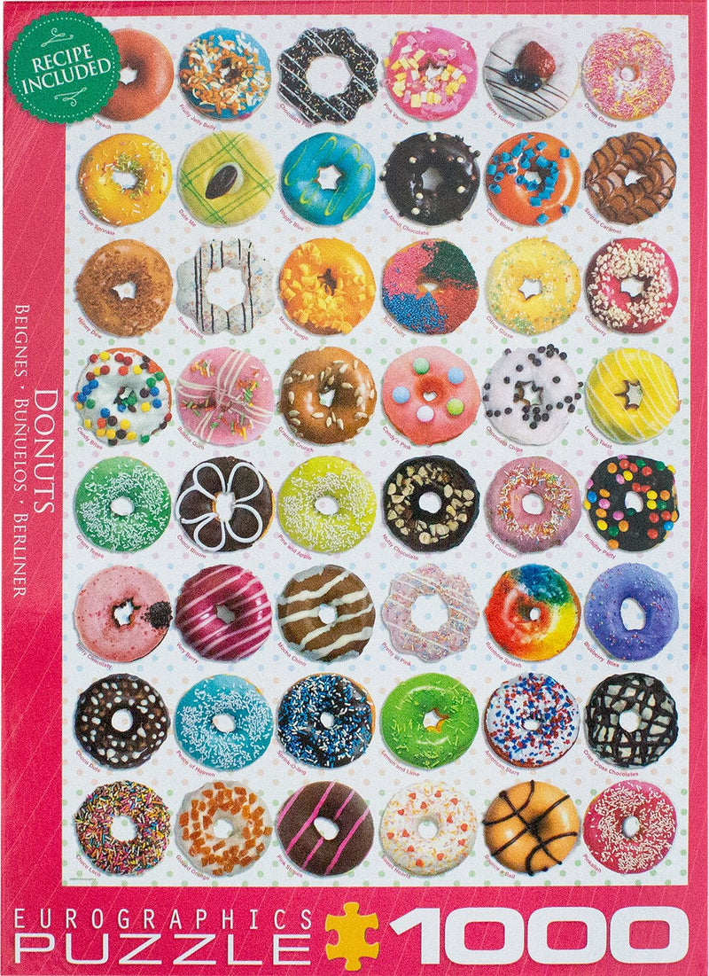 Donuts Tops - 1000 Piece Puzzle - Readers Warehouse