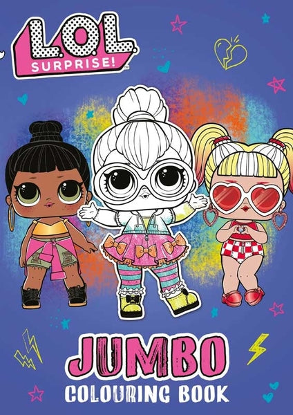 Lol Surprise Jumbo Colouring Book