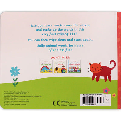My First Writing Book Animals - Readers Warehouse