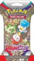 Pokémon Scarlet and Violet Fuecoco Quaxly SprigatitoSleeved Booster Pack - Readers Warehouse