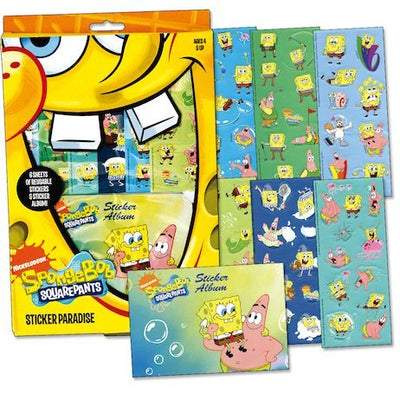 Spongebob Sticker Paradise - Readers Warehouse