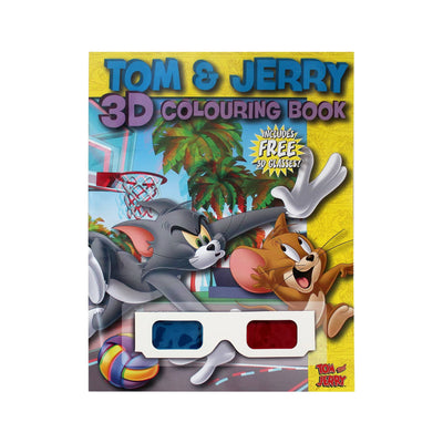 Tom And Jerry - 3D Colouring Book - Readers Warehouse