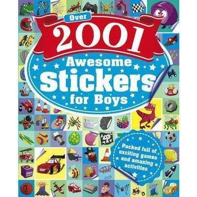 2001 Awesome Stickers For Boys Activity Book - Readers Warehouse