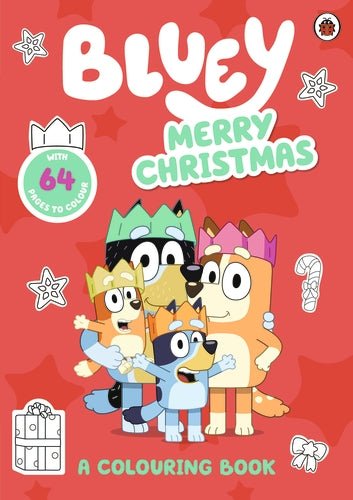 Bluey: Merry Christmas: A Colouring Book - Readers Warehouse