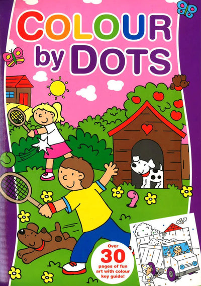 Colour by Dots (Purple) - Readers Warehouse