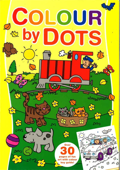 Colour by Dots (Yellow) - Readers Warehouse