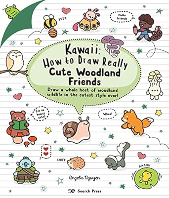 Kawaii: How to Draw Really Cute Woodland Friends - Readers Warehouse