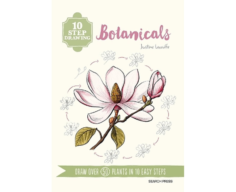 10 Step Drawing: Botanicals