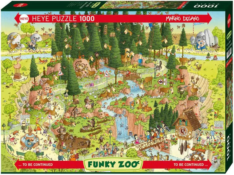Black Forest Habitat 1000 Piece Puzzle