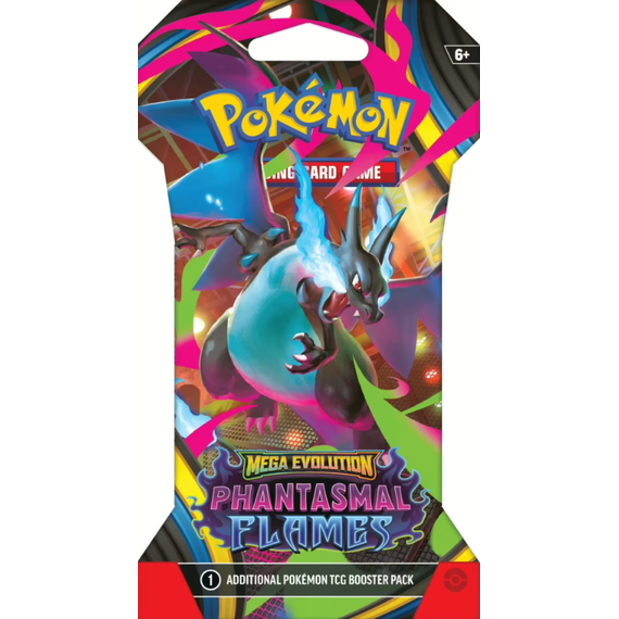 Pokémon: Phantasmal Flames Charizard Sleeved Booster Pack