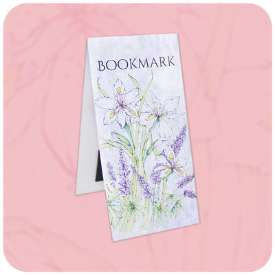Cape Iris Long Magnetic Bookmark