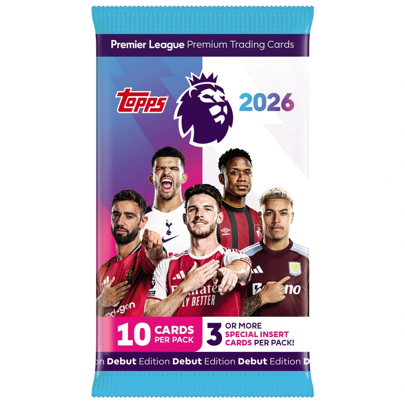 Premier League 2026 Trading Card Booster Pack