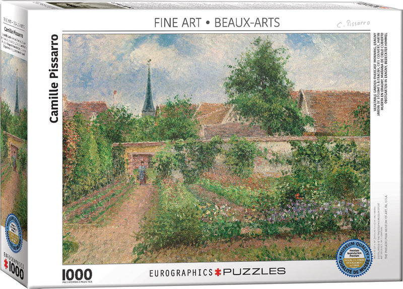 Vegetable Garden Overcast 1000 Piece Puzzle Box