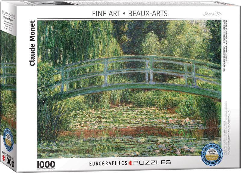 The Japanese Footbridge 1000 Piece Puzzle Box