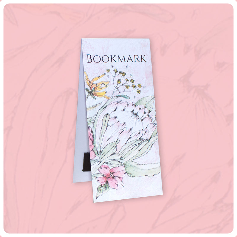 Long Protea Fields Magnetic Bookmark
