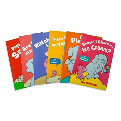 Elephant and Piggie 6 Book Collection