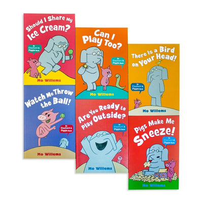 Elephant and Piggie 6 Book Collection