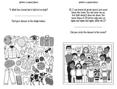 Search and Solve Riddles