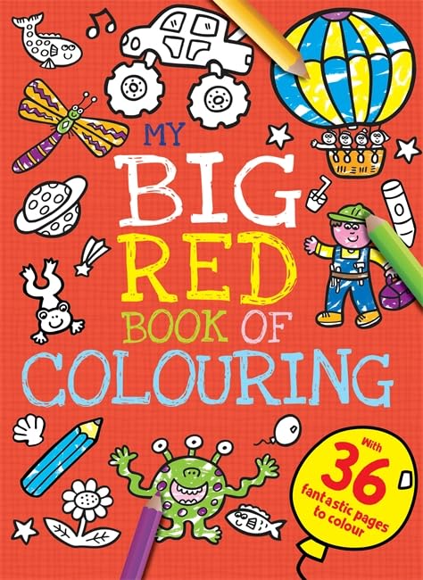 My Big Red Book of Colouring