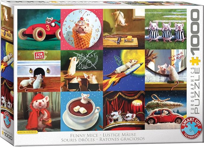 Funny Mice 1000 Piece Puzzle | Readers Warehouse