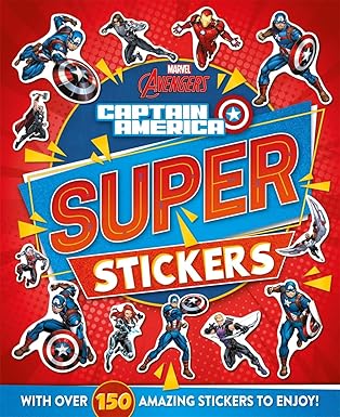 Captain America: Super Stickers