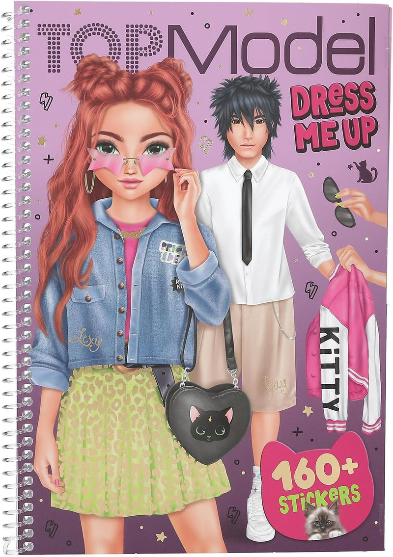 Rebel Kitty-Dress Me Up Book
