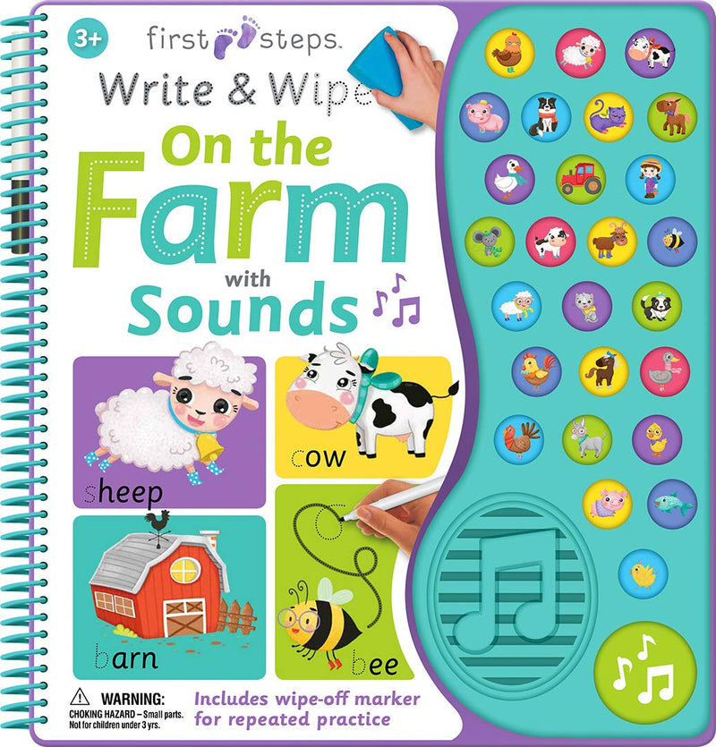 Write and Wipe Farm with Sounds
