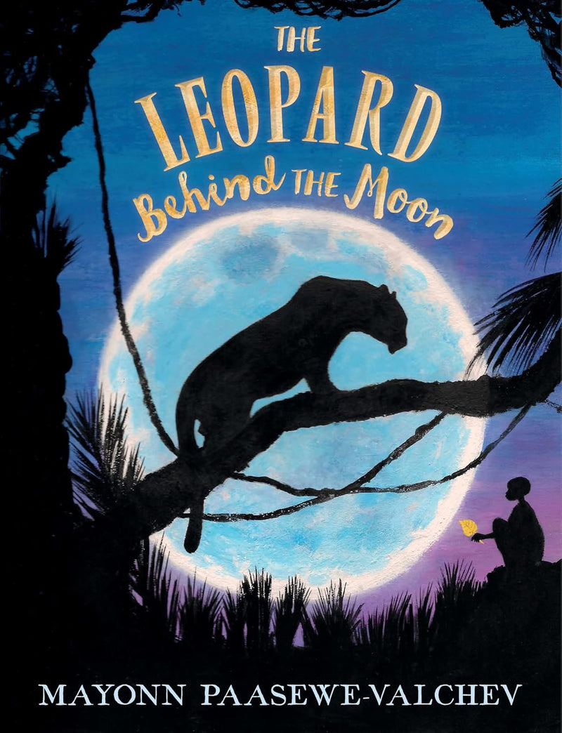 Leopard Behind The Moon
