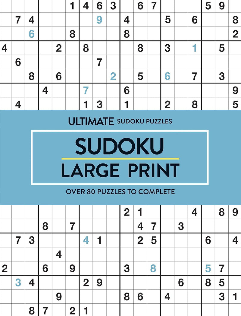 Ultimate Sudoku Large Print Puzzle Book