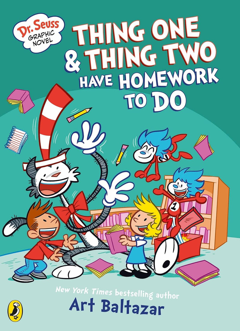 Thing One and Thing Two Have Homework to Do