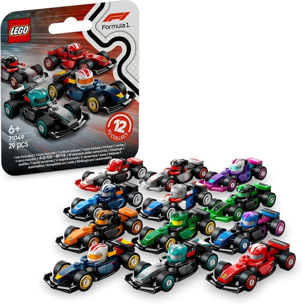 LEGO F1 Collectible Race Cars Toys
