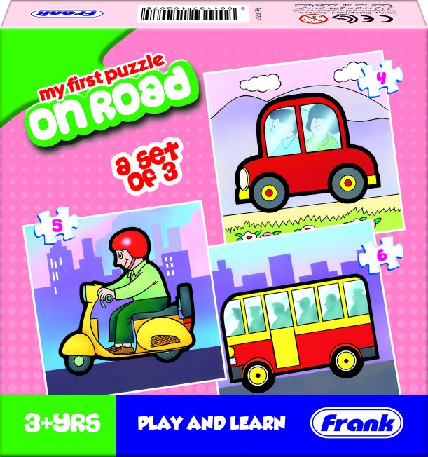 My First On The Road 3 In 1 Puzzle Box-Set - Readers Warehouse