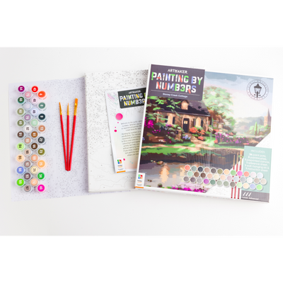 ArtMaker Painting by Numbers Kit: Stoney Creek Cottage