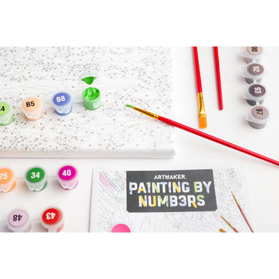 ArtMaker Painting by Numbers Kit: Stoney Creek Cottage