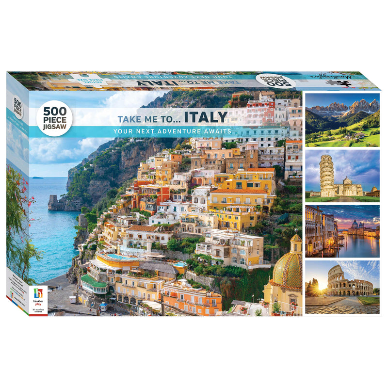 Mindbogglers: Take Me to Italy 500 Piece Puzzle