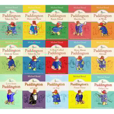 The Classic Adventures Of Paddington Bear 15 Book Box Set
