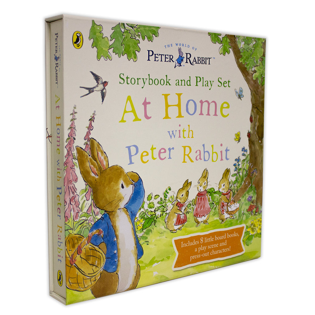 At Home With Petter Rabbit ( Storybook and Play Set ) | Readers