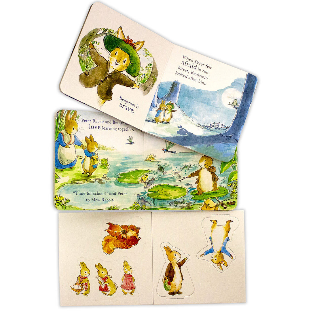 At Home With Petter Rabbit ( Storybook and Play Set ) | Readers