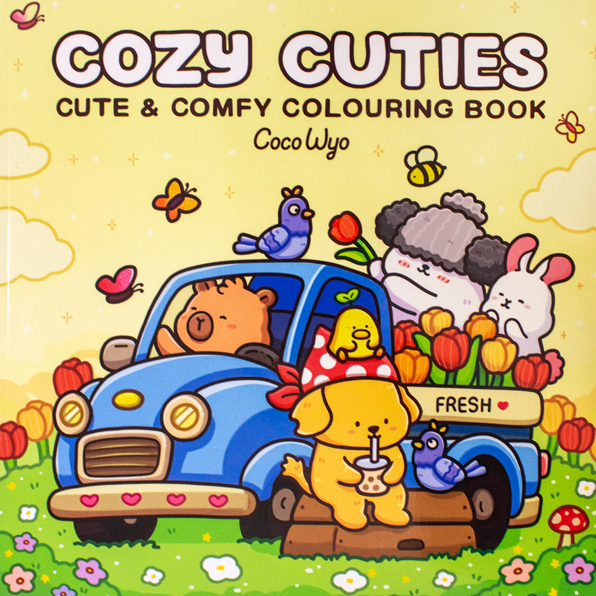 Cozy Cuties: A Cute and Comfy Colouring Book | Readers Warehouse