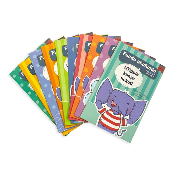 Funda Ukufunda Notippie Indlovu Level 1 Box Set | Readers Warehouse
