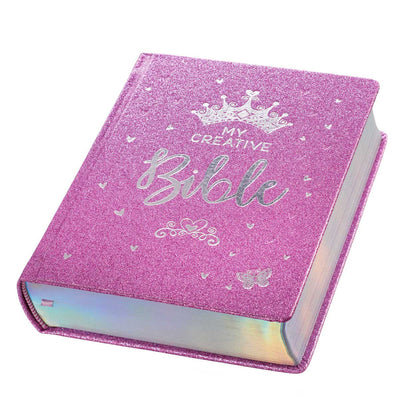 My Creative Bible For Girl Purple Glitter Box Set