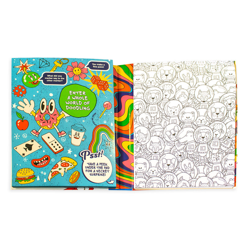 Doodling Worlds Colouring Kit