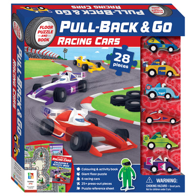 Pull Back and Go Racing Cars Activity Kit