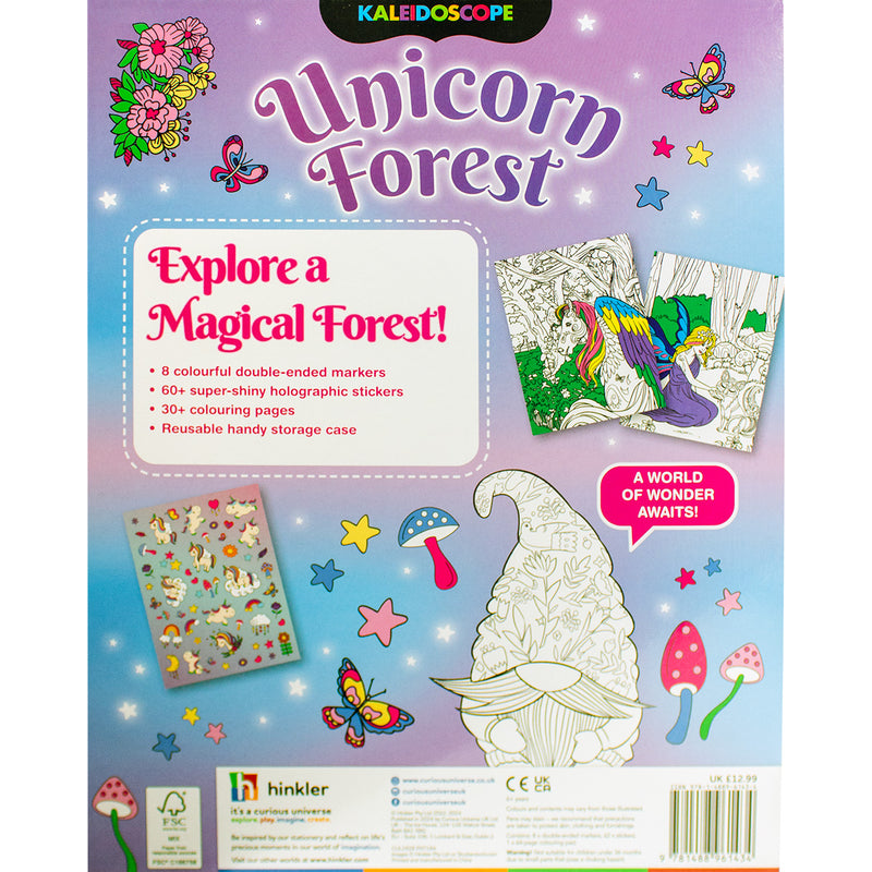 Unicorn Forest Colouring Kit