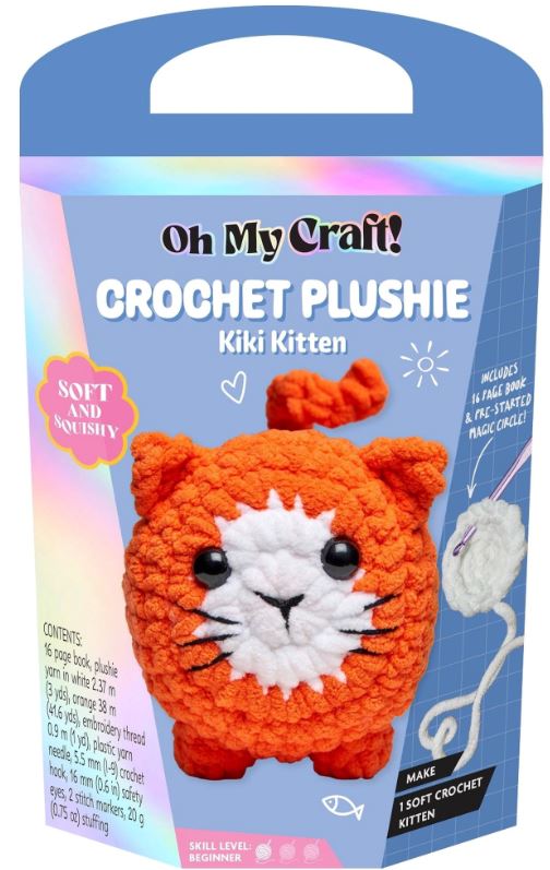 Crochet Plushie: Kiki Kitten