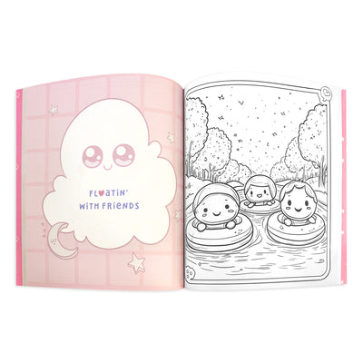 Snuggly Vibes Relaxation Coloring Book