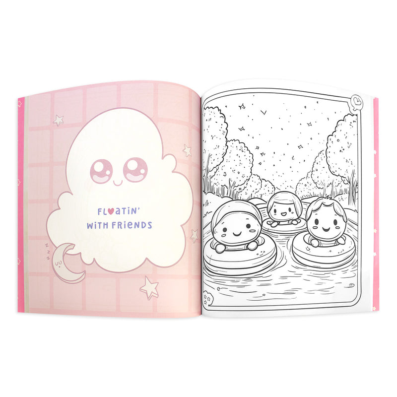 Snuggly Vibes Relaxation Coloring Book